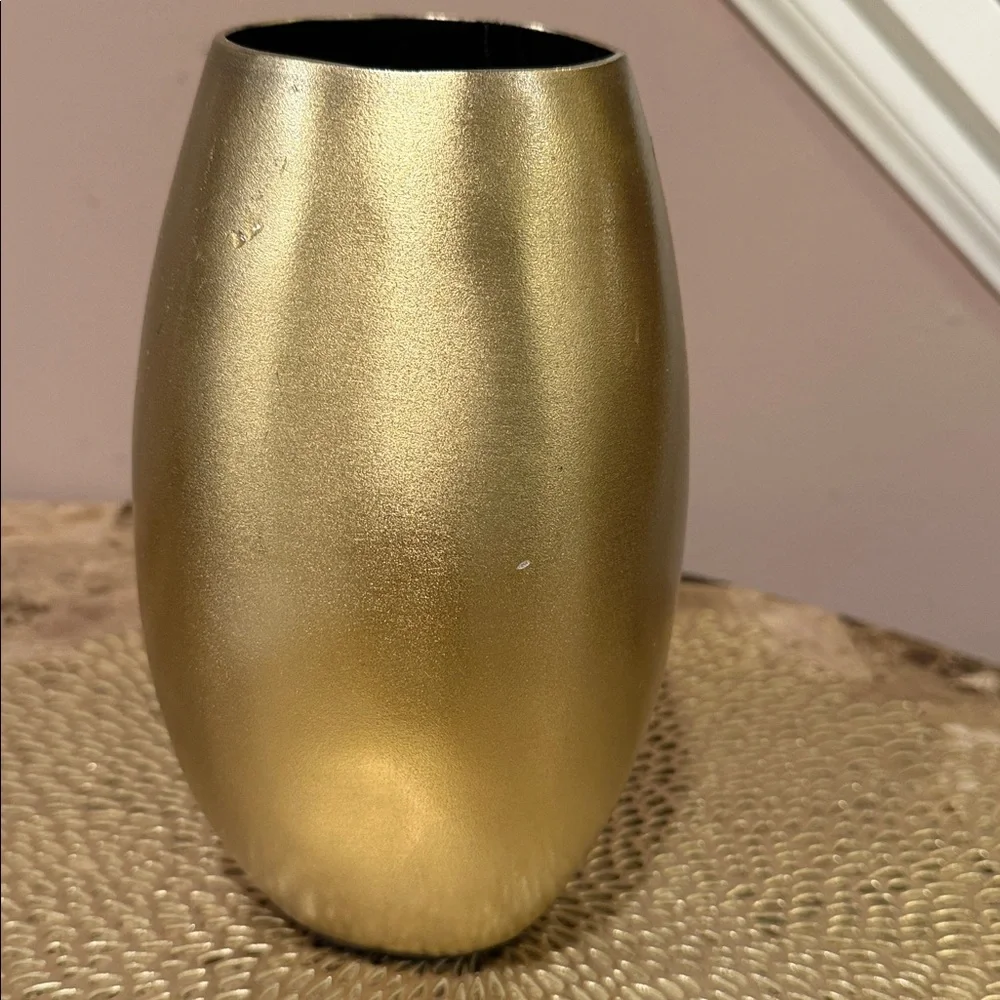 West Elm Organic Metal Vase, Medium